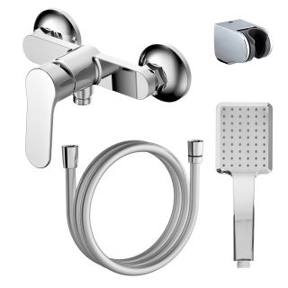 Смеситель для ванны AZARIO ELVIS AZ-WWK338155C с ручным душем